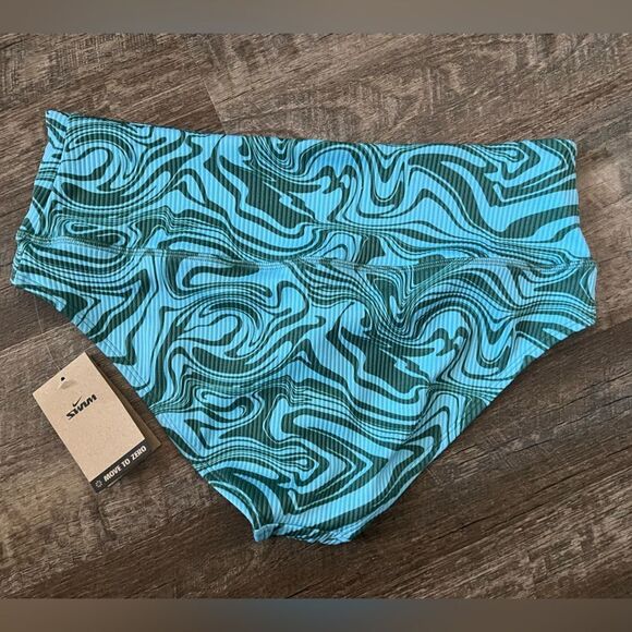 Nike Swirl High Waisted Bottom- Size XL - Picture 2 of 5